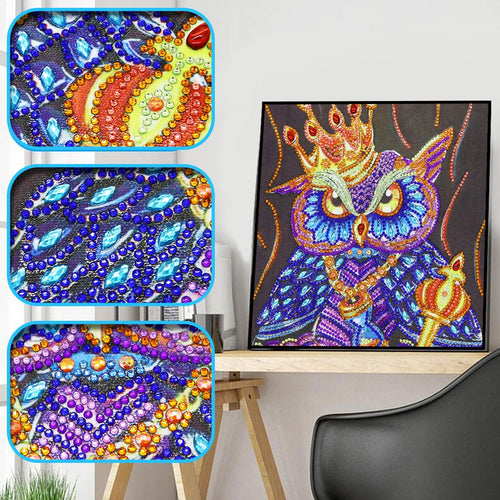 King Owl - Special Diamond Painting