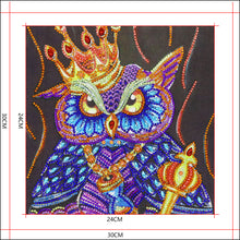 Load image into Gallery viewer, King Owl - Special Diamond Painting