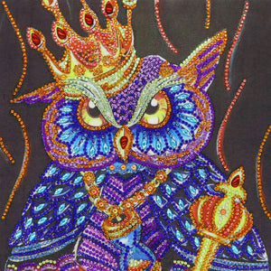 King Owl - Special Diamond Painting