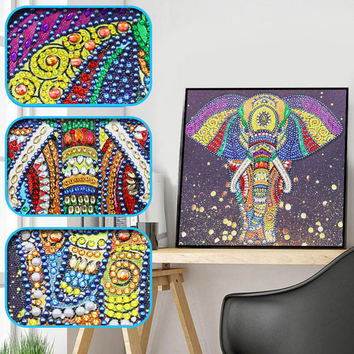 Colorful Elephant - Special Diamond Painting