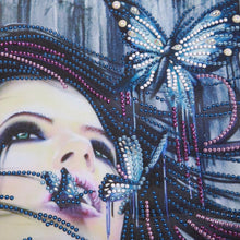 Load image into Gallery viewer, Beauty with Butterfly - Special Diamond Painting