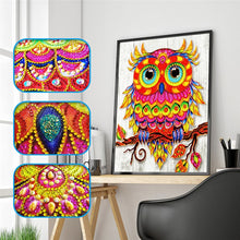 Load image into Gallery viewer, Red Owl - Special Diamond Painting