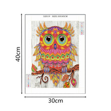Load image into Gallery viewer, Red Owl - Special Diamond Painting