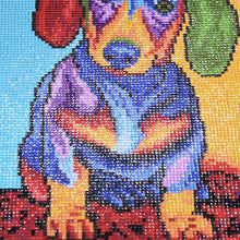 Load image into Gallery viewer, Adorable Dachshund Colorful Puppy - Special Diamond Painting