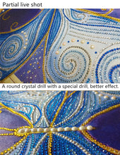 Load image into Gallery viewer, Blue Shiny Butterfly Art - Special Diamond Painting