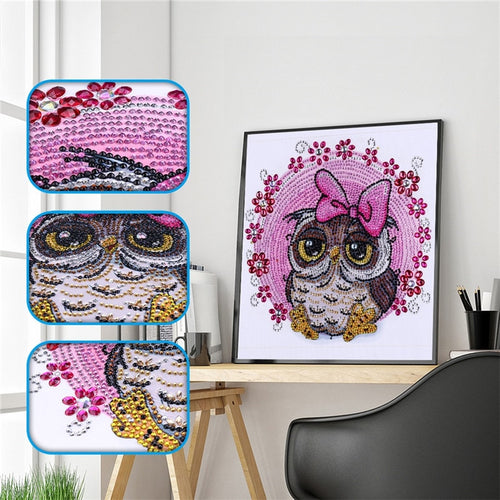 Cute Owl - Special Diamond Painting