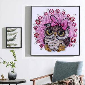 Cute Owl - Special Diamond Painting