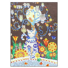 Load image into Gallery viewer, Cat and Owl - Special Diamond Painting