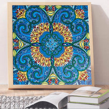 Load image into Gallery viewer, Blue Flower - Special Diamond Painting