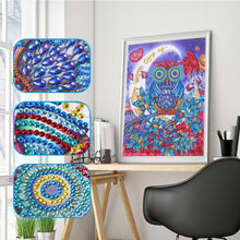 Load image into Gallery viewer, Flower Owl - Special Diamond Painting