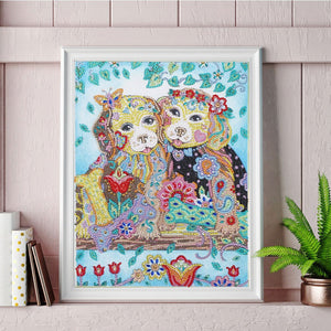 Adorable Puppies - Special Diamond Painting