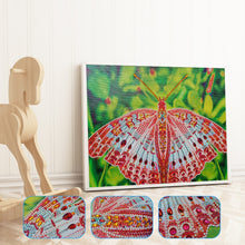 Load image into Gallery viewer, A Red Monarch Butterfly - Special Diamond Painting