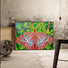 Load image into Gallery viewer, A Red Monarch Butterfly - Special Diamond Painting