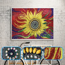 Load image into Gallery viewer, Abstract Sunflower - Special Diamond Painting
