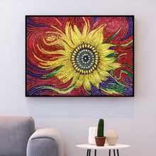 Load image into Gallery viewer, Abstract Sunflower - Special Diamond Painting