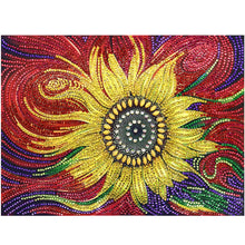 Load image into Gallery viewer, Abstract Sunflower - Special Diamond Painting