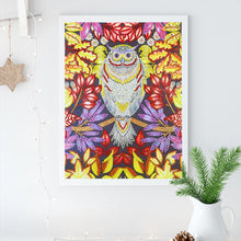 Load image into Gallery viewer, Flower Owl - Special Diamond Painting
