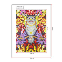 Load image into Gallery viewer, Flower Owl - Special Diamond Painting