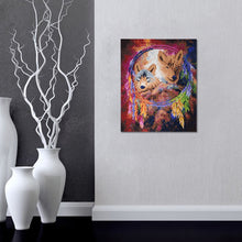 Load image into Gallery viewer, Wolf Crystal Emblem - Special Diamond Painting