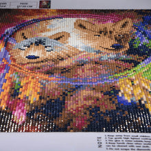 Load image into Gallery viewer, Wolf Crystal Emblem - Special Diamond Painting
