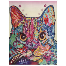Load image into Gallery viewer, Artistic Cat - Special Diamond Painting