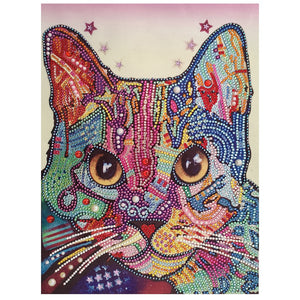 Artistic Cat - Special Diamond Painting
