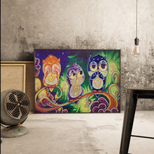 Load image into Gallery viewer, Cartoon Owl - Special Diamond Painting