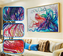 Load image into Gallery viewer, Wolf Head - Special Diamond Painting