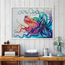 Load image into Gallery viewer, Wolf Head - Special Diamond Painting