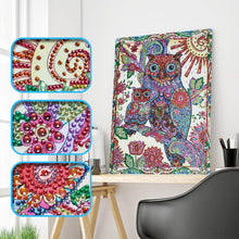 Load image into Gallery viewer, Abstract Owl Family - Special Diamond Painting