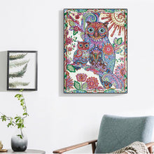 Load image into Gallery viewer, Abstract Owl Family - Special Diamond Painting