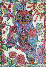 Load image into Gallery viewer, Abstract Owl Family - Special Diamond Painting