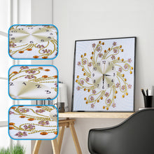 Load image into Gallery viewer, Artistic Wall Clock - Special Shaped Diamond