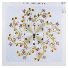 Load image into Gallery viewer, Artistic Wall Clock - Special Shaped Diamond