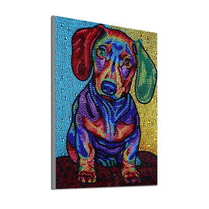 Colorful Dog - Special Diamond Painting