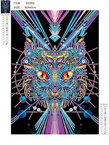 Novelty Cat - Special Diamond Painting