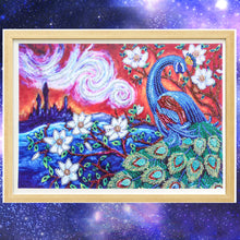 Load image into Gallery viewer, Amazing Peacock - Special Diamond Painting