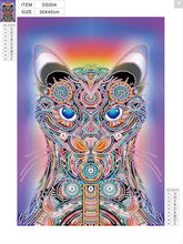 Load image into Gallery viewer, Abstract Cat - Special Diamond Painting