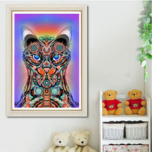 Load image into Gallery viewer, Abstract Cat - Special Diamond Painting