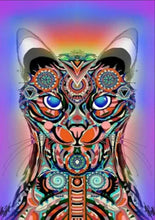 Load image into Gallery viewer, Abstract Cat - Special Diamond Painting