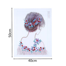 Load image into Gallery viewer, Beautiful Girl - Special Diamond Painting