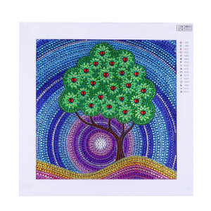 Green Tree Forest - Special Diamond Painting