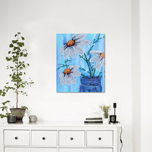 Load image into Gallery viewer, White Flower Vase - Special Diamond Painting