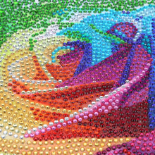 Load image into Gallery viewer, Colorful Rose Flower Special Diamond Painting