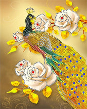 Load image into Gallery viewer, Golden Peacock - Special Diamond Painting
