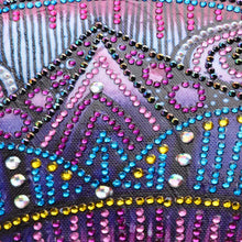 Load image into Gallery viewer, Purple Mandala Flower Special Diamond Painting