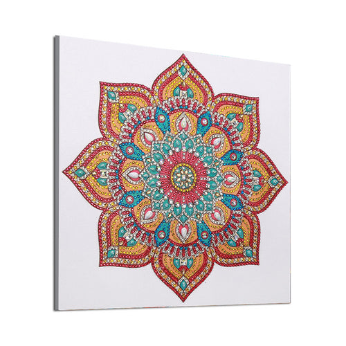 Colorful Mandala Flower Special Diamond Painting