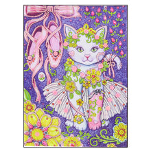 Load image into Gallery viewer, Cutie White Cat - Special Diamond Painting