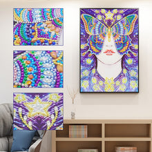 Load image into Gallery viewer, Butterfly Mask - Special Diamond Painting