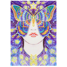 Load image into Gallery viewer, Butterfly Mask - Special Diamond Painting